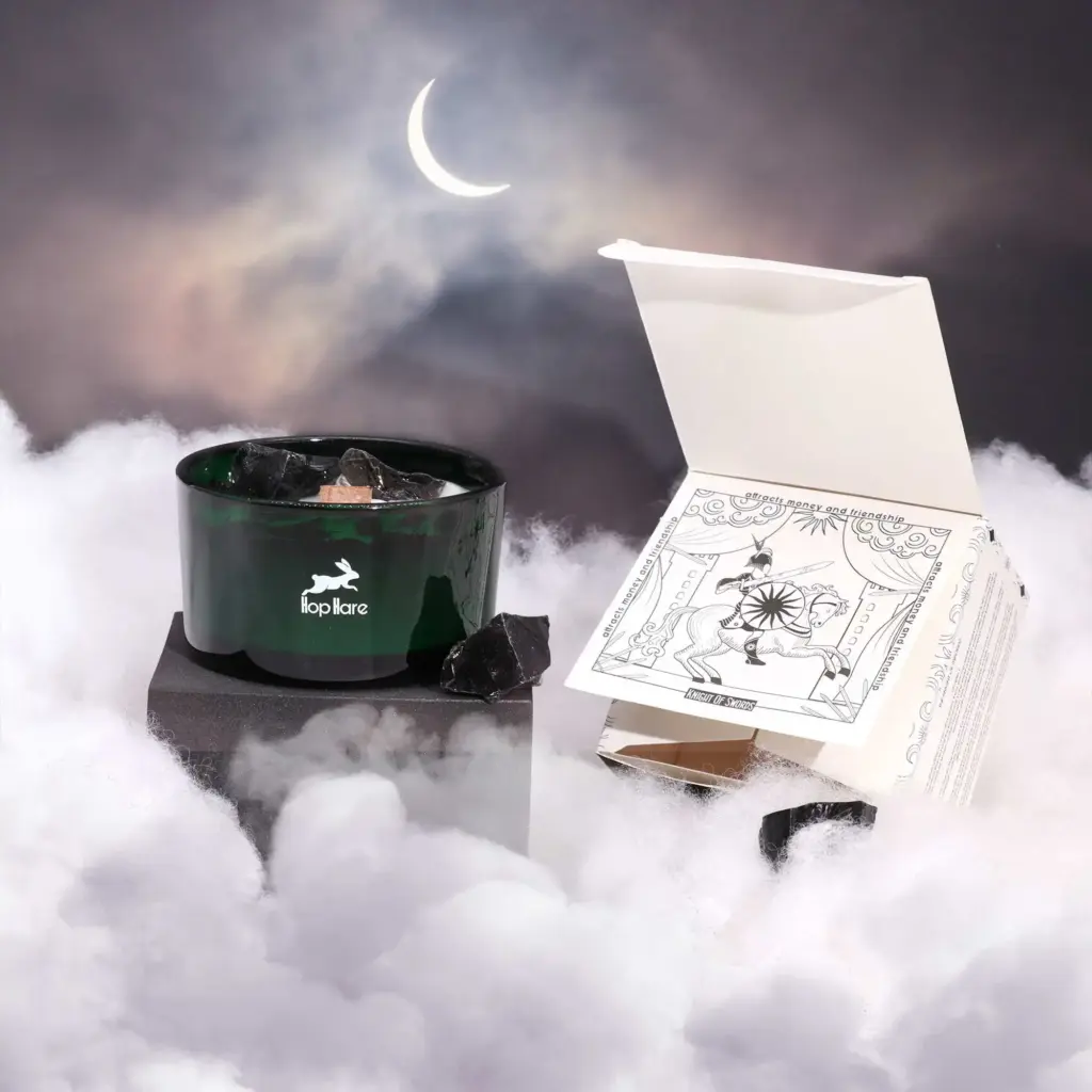Hop Hare Crystal Magic Flower Candle – The Knight of Swords | www.artisangoods.co.uk 5 Hop Hare Crystal Magic Flower Candle – The Knight of Swords | www.artisangoods.co.uk 5