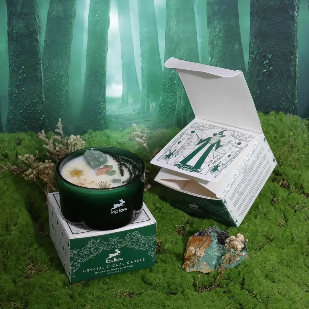 Hop Hare Crystal Magic Flower Candle – The Magician | www.artisangoods.co.uk 5 Hop Hare Crystal Magic Flower Candle – The Magician | www.artisangoods.co.uk 5