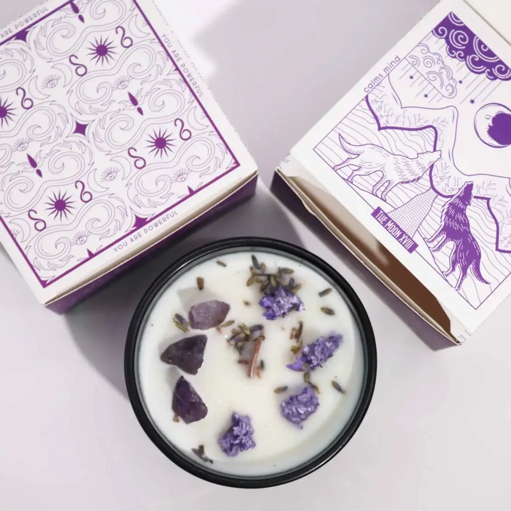 Hop Hare Crystal Magic Flower Candle – The Moon | www.artisangoods.co.uk 4 Hop Hare Crystal Magic Flower Candle – The Moon | www.artisangoods.co.uk 4