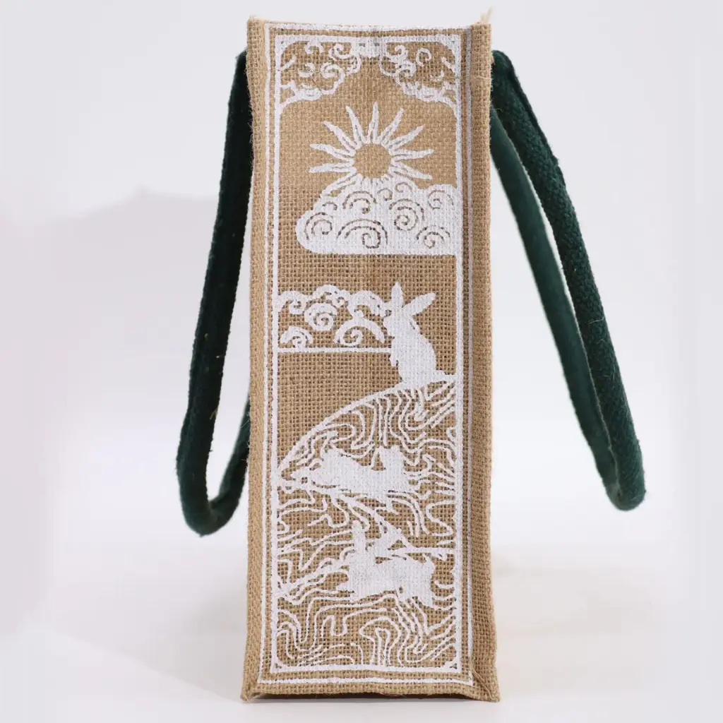 Hop Hare Jute Big Bag – I am Magical | www.artisangoods.co.uk 3