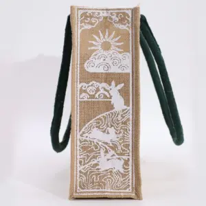 Hop Hare Jute Big Bag – I am Magical | www.artisangoods.co.uk 3
