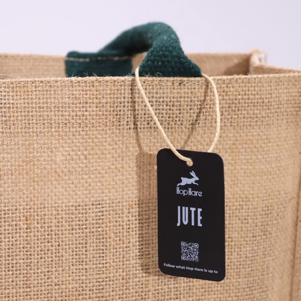 Hop Hare Jute Big Bag – I am Powerful | www.artisangoods.co.uk 5