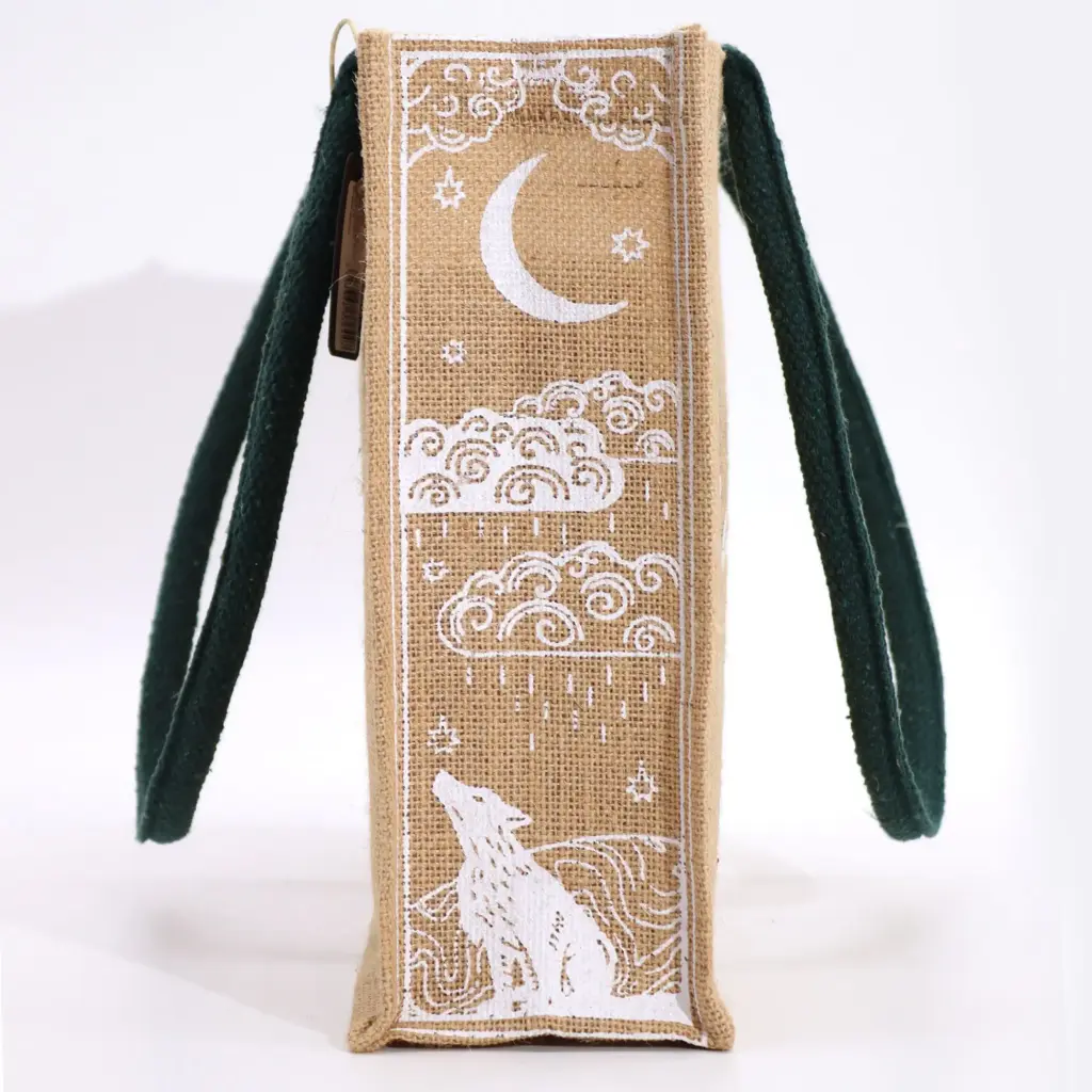 Hop Hare Jute Big Bag – I am Powerful | www.artisangoods.co.uk 3