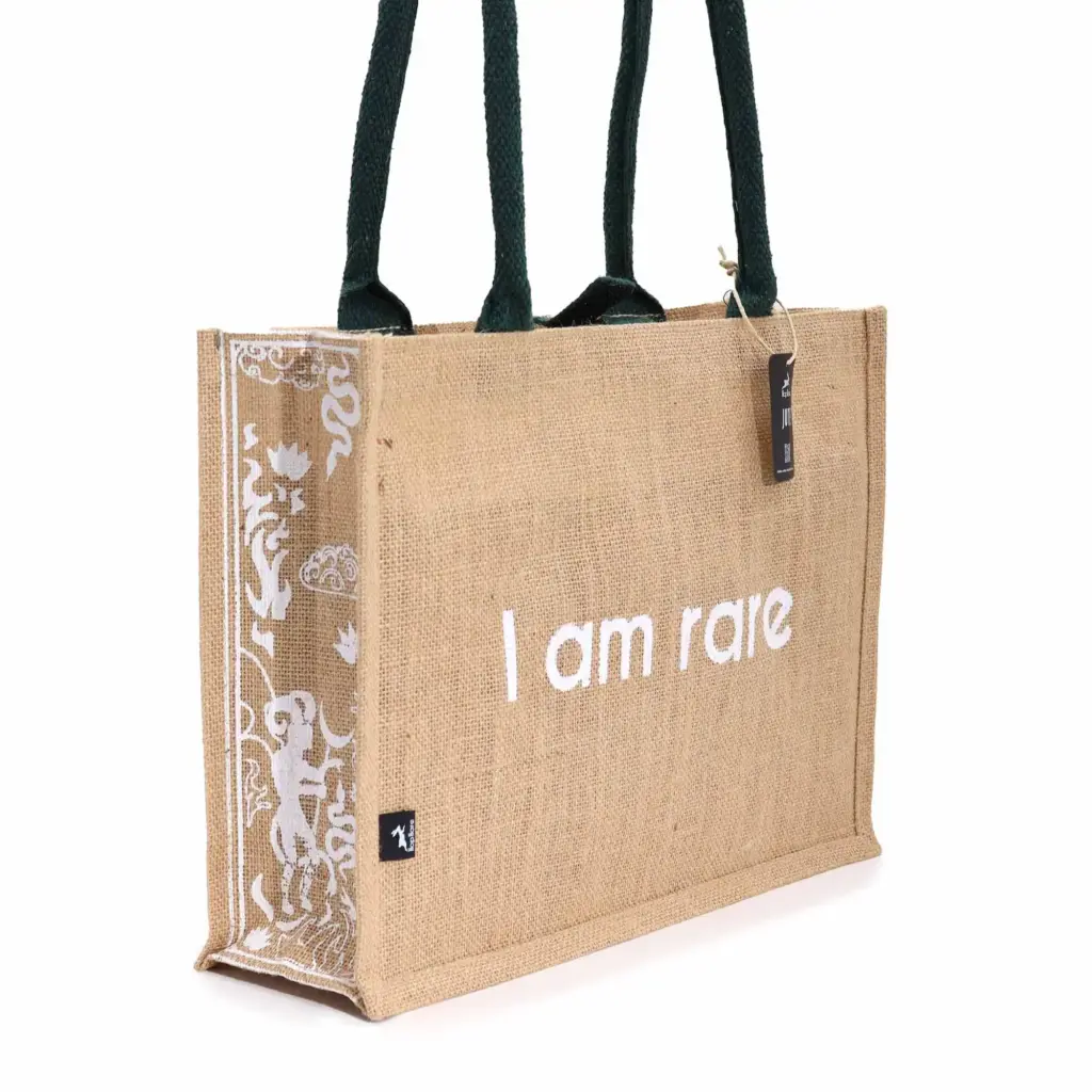 Hop Hare Jute Big Bag – I am Rare | www.artisangoods.co.uk 2 Hop Hare Jute Big Bag – I am Rare | www.artisangoods.co.uk 2