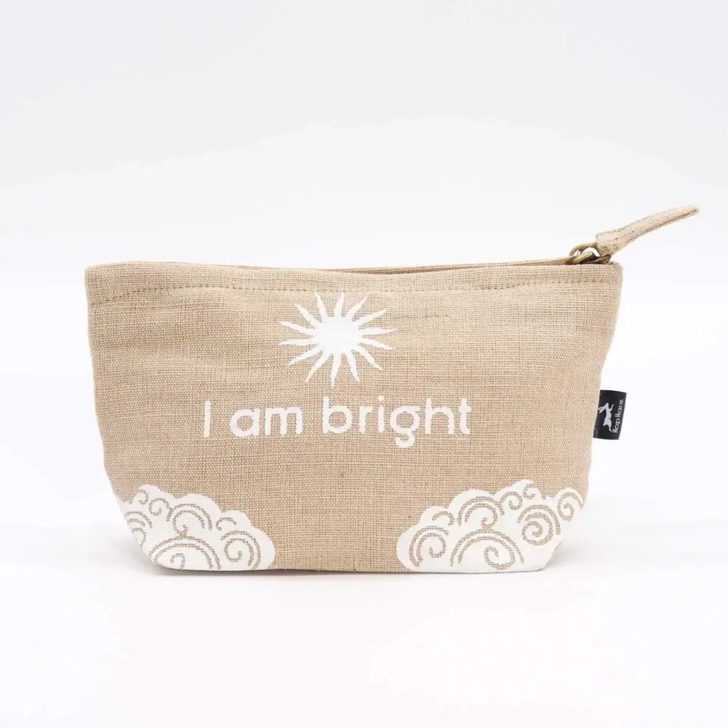 Hop Hare Pouch – I am Bright | www.artisangoods.co.uk