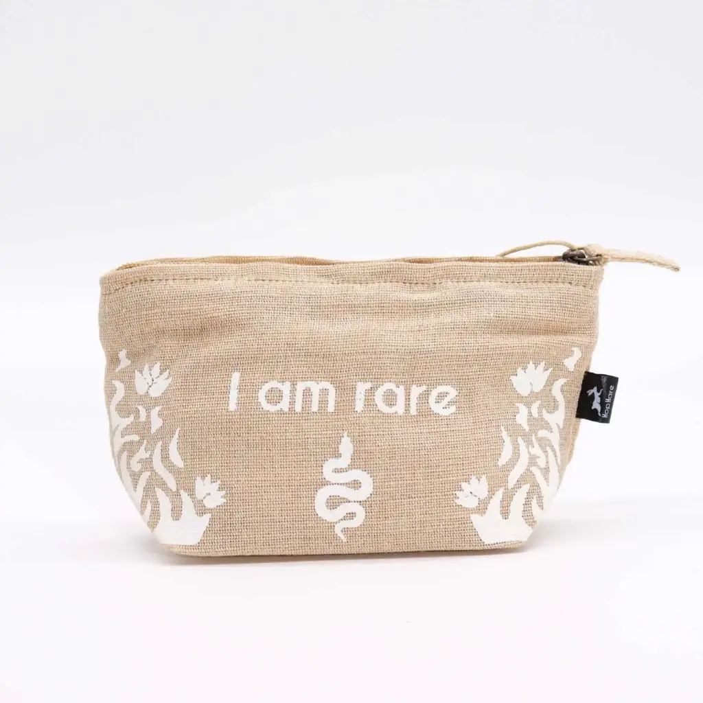 Hop Hare Pouch – I am Rare | www.artisangoods.co.uk