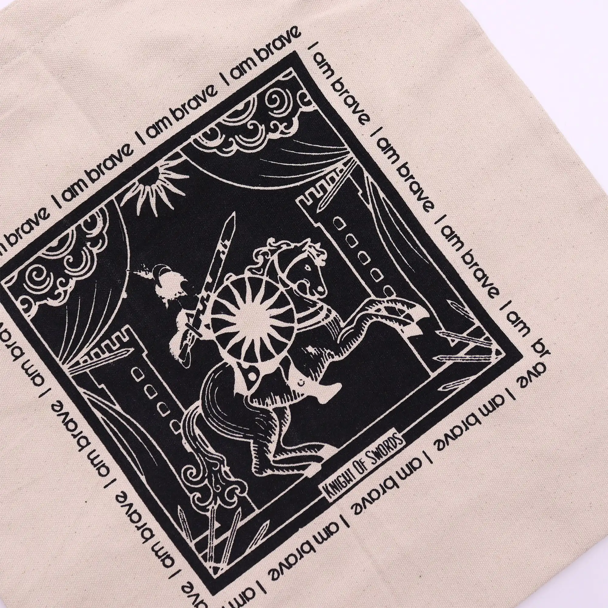 Hop Hare Tote Bag – I am Brave | www.artisangoods.co.uk 3 Hop Hare Tote Bag – I am Brave | www.artisangoods.co.uk 2
