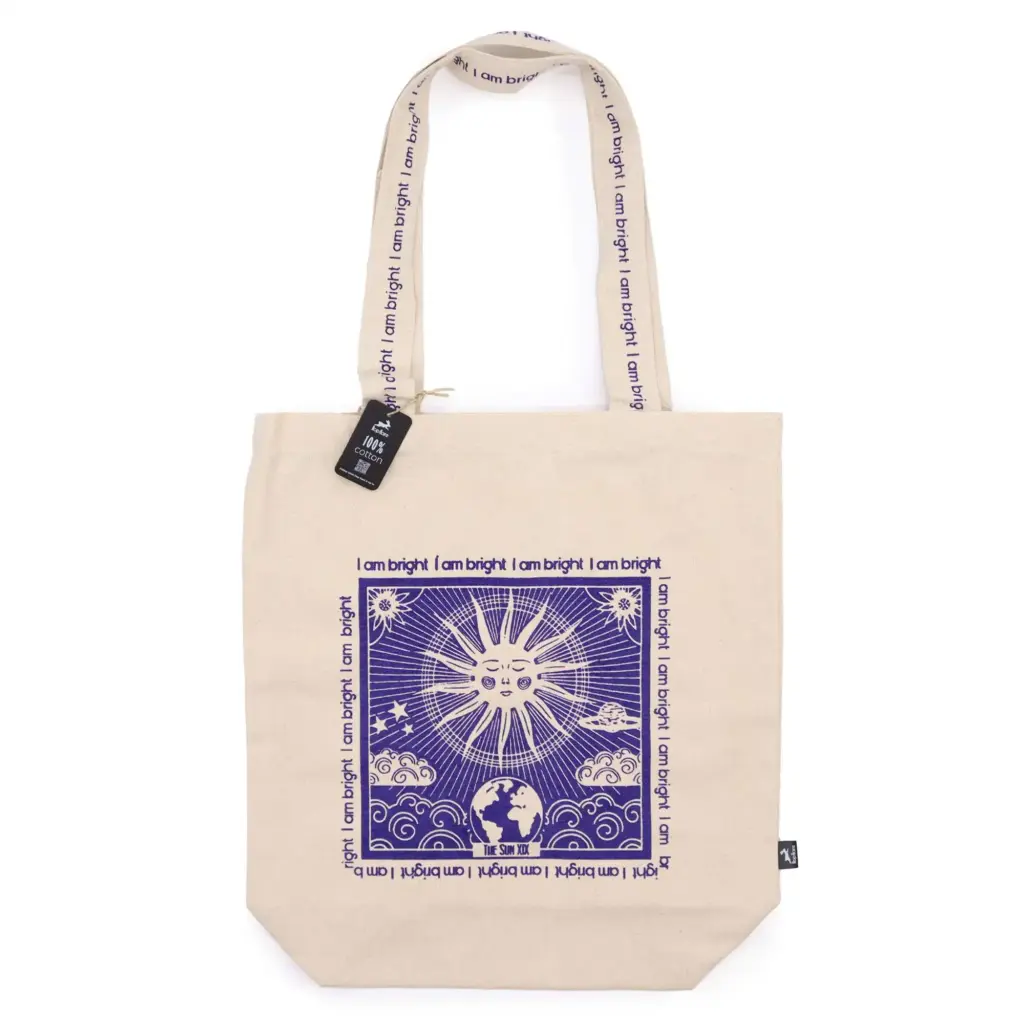 Hop Hare Tote Bag – I am Bright | www.artisangoods.co.uk