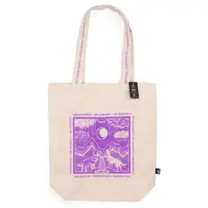 Hop Hare Tote Bag – I am Powerful | www.artisangoods.co.uk 1
