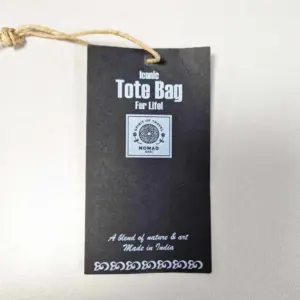 Iconic Classic Tote Bag – It’s a Dogs Life – White 10oz | www.artisangoods.co.uk 5