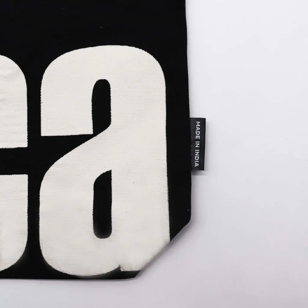 Iconic Classic Tote Bag – Mi Vida Loca – Black Natural 10oz | www.artisangoods.co.uk 2