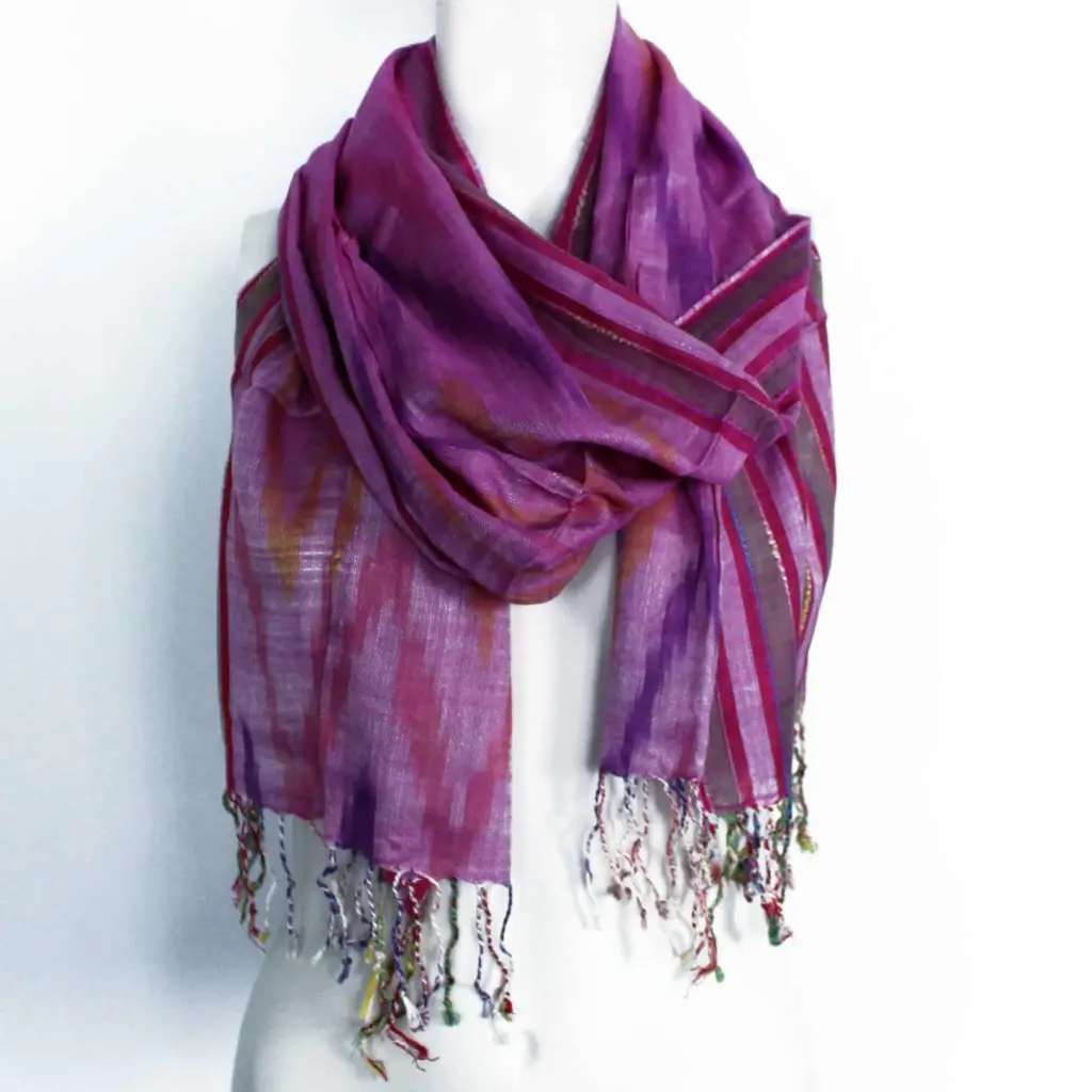 Indian Boho Scarves – 22x72cm – Random Blues | www.artisangoods.co.uk 2