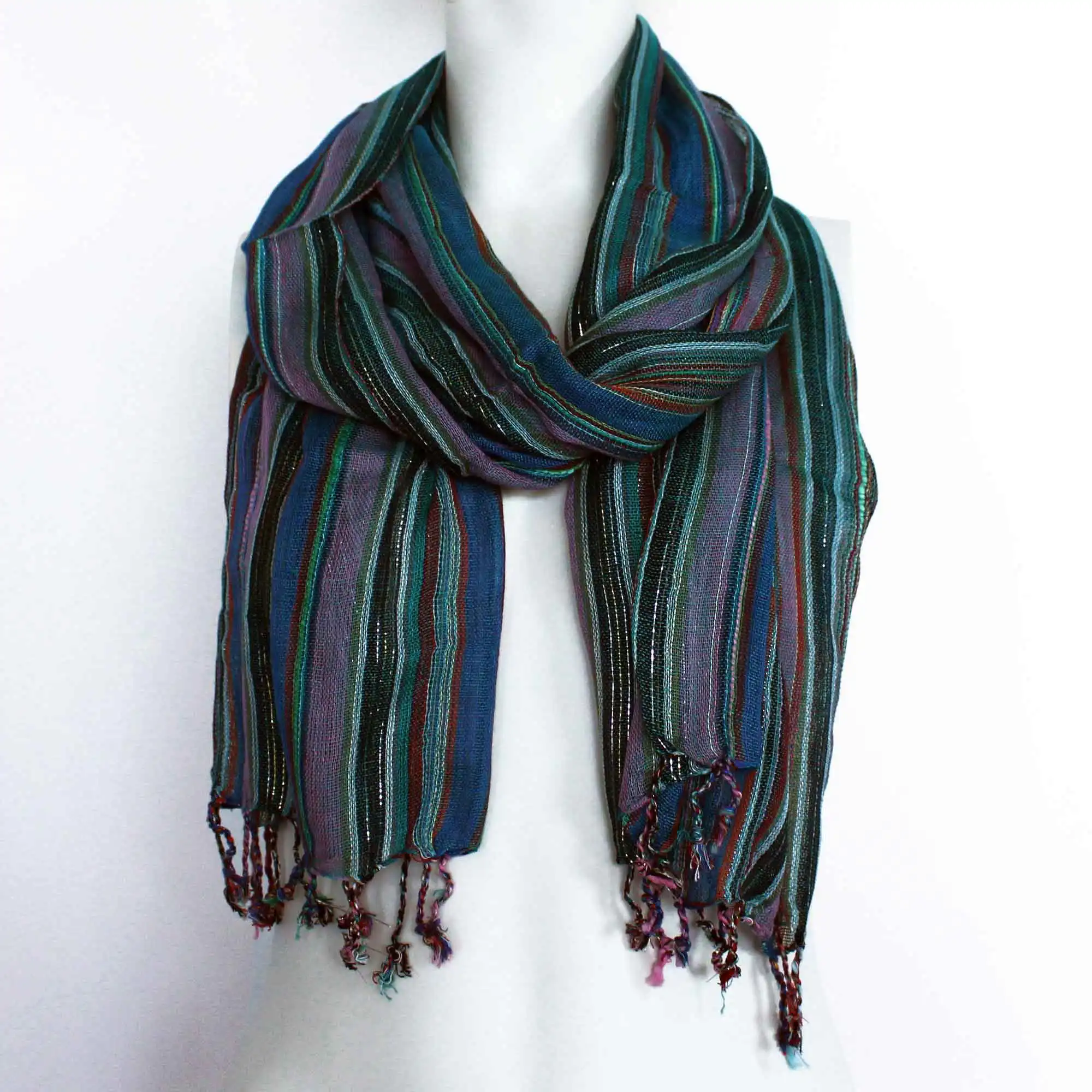 Indian Boho Scarves – 22x72cm – Random Purples | www.artisangoods.co.uk 2 Indian Boho Scarves – 22x72cm – Random Purples | www.artisangoods.co.uk 1