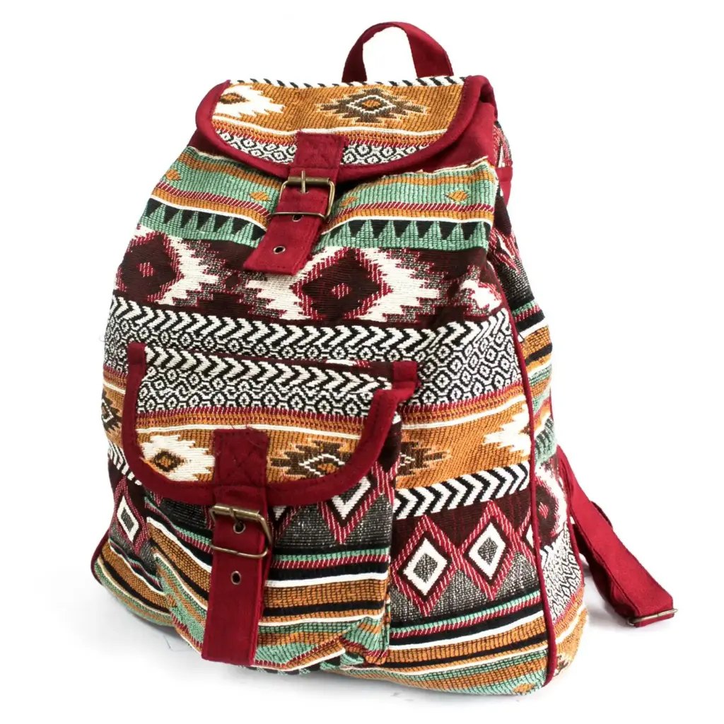 Jacquard Bag – Chocolate Backpack | www.artisangoods.co.uk 2 Jacquard Bag – Chocolate Backpack | www.artisangoods.co.uk 2