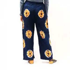 Japanese Style Lounge Pants – Med -Blue, Orange | www.artisangoods.co.uk Japanese Style Lounge Pants – Med -Blue, Orange | www.artisangoods.co.uk 1