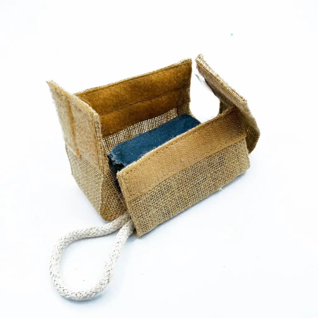 Jute Scrub Soap Pouch – Natural | www.artisangoods.co.uk 4 Jute Scrub Soap Pouch – Natural | www.artisangoods.co.uk 4