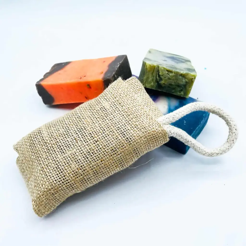 Jute Scrub Soap Pouch – Natural | www.artisangoods.co.uk 2 Jute Scrub Soap Pouch – Natural | www.artisangoods.co.uk 2