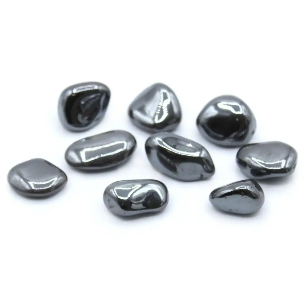 L Tumble Stones – Hematite | www.artisangoods.co.uk L Tumble Stones – Hematite | www.artisangoods.co.uk