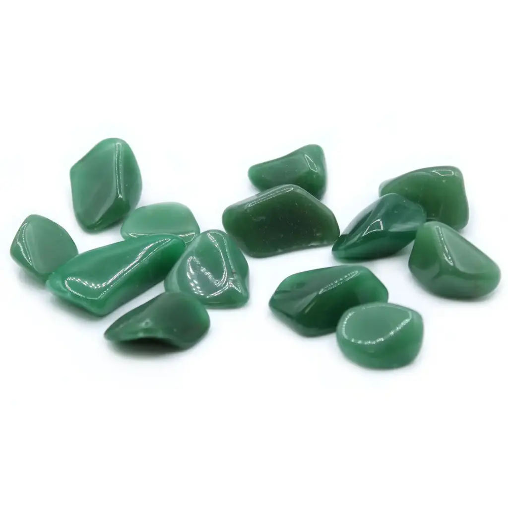 L Tumble Stones – Quartz Green | www.artisangoods.co.uk L Tumble Stones – Quartz Green | www.artisangoods.co.uk