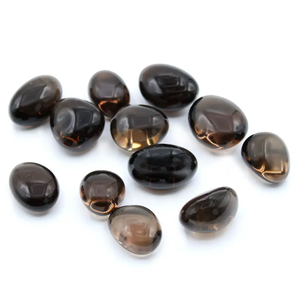 L Tumble Stones – Smoky Quartz | www.artisangoods.co.uk L Tumble Stones – Smoky Quartz | www.artisangoods.co.uk