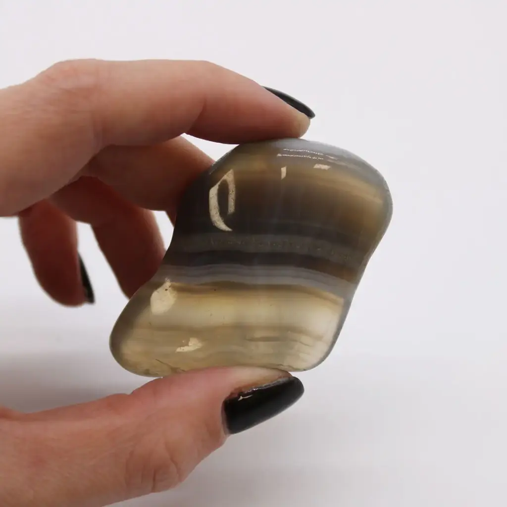 Large African Tumble Stones – Grey Agate – Botswana | www.artisangoods.co.uk