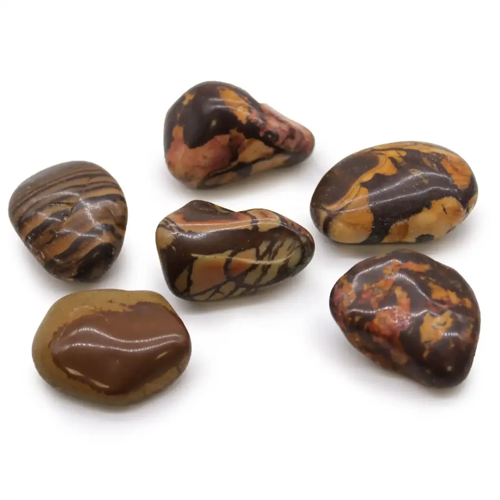 Large African Tumble Stones – Picture Nguni | www.artisangoods.co.uk