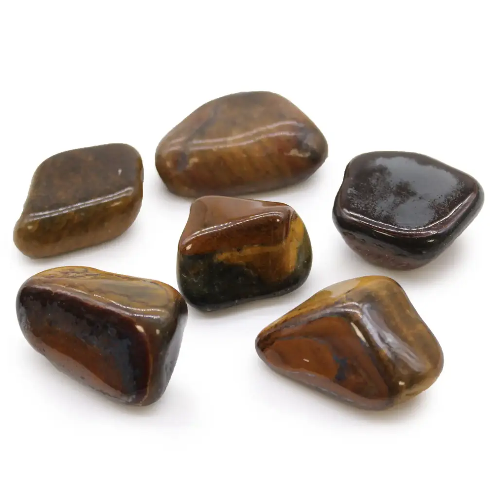 Large African Tumble Stones – Tigers Eye – Varigated | www.artisangoods.co.uk