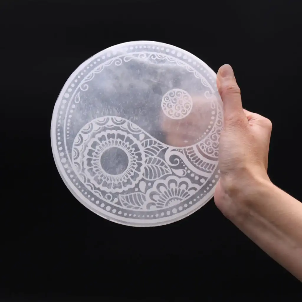 Large Charging Plate 18cm – Feng Shui | www.artisangoods.co.uk 2