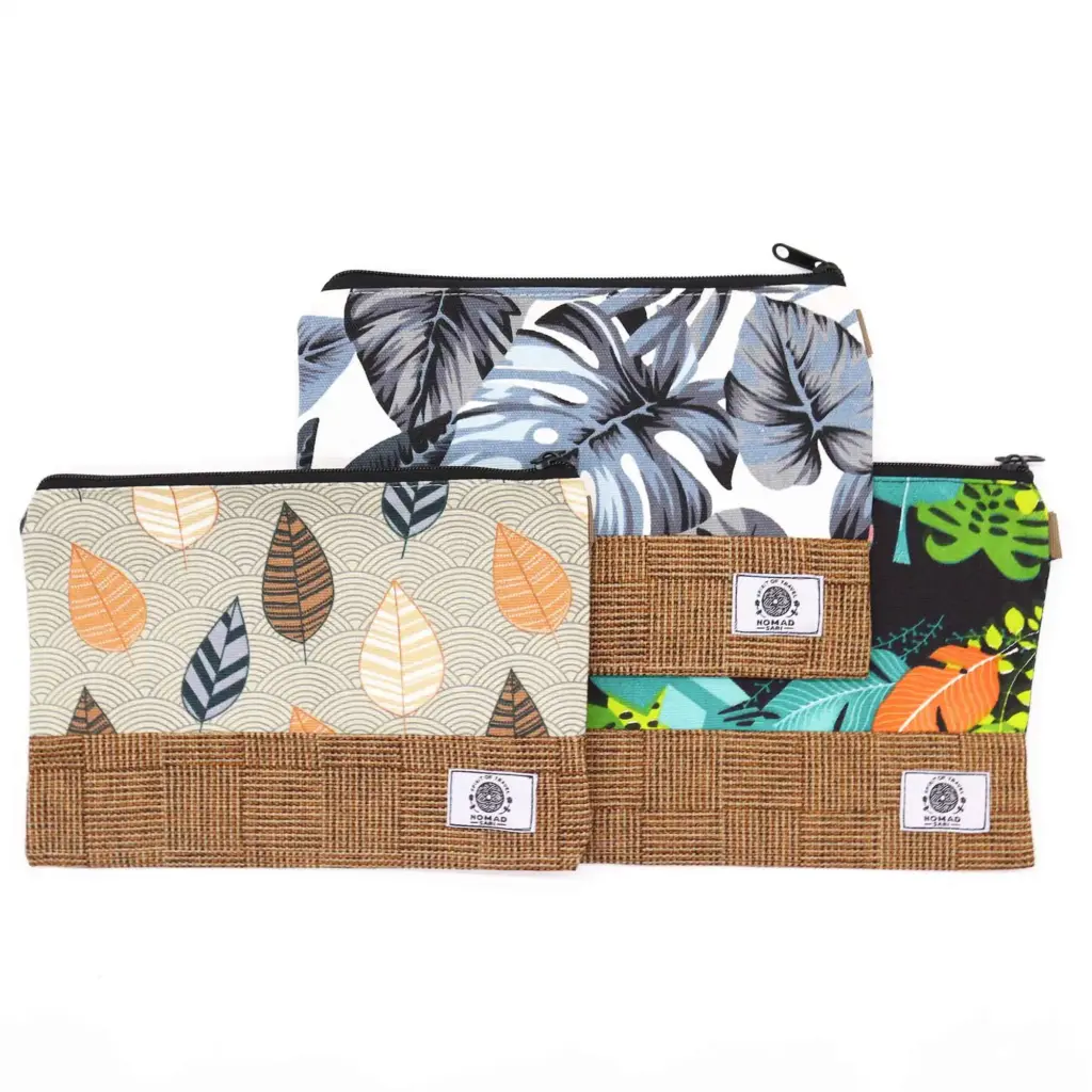 Large Luxury Tropical Pouches – (assorted designs) – 26x17cm | www.artisangoods.co.uk 2 Large Luxury Tropical Pouches – (assorted designs) – 26x17cm | www.artisangoods.co.uk 2