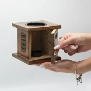 Large Mango Box Burner – Elephant | www.artisangoods.co.uk 2