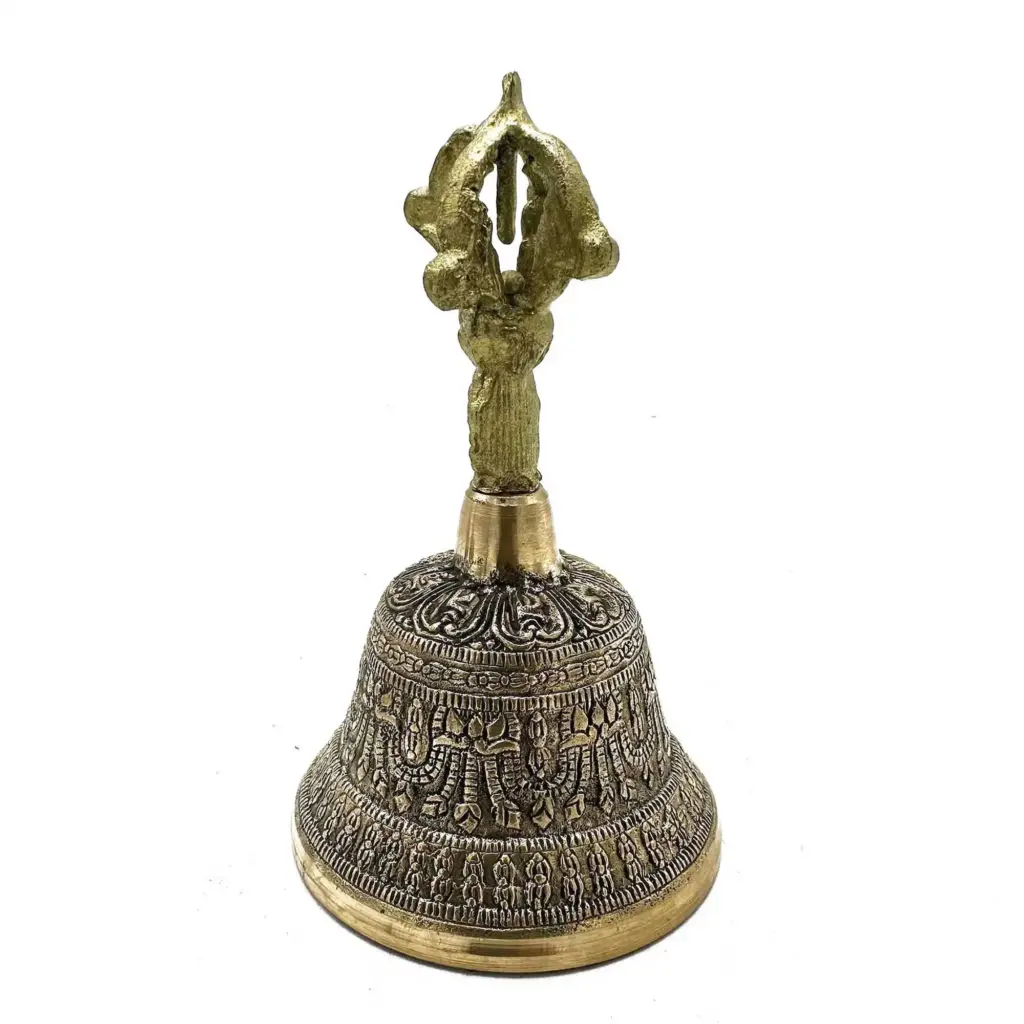Large Tibetan Tingsha Bell – 7.5x13cm | www.artisangoods.co.uk