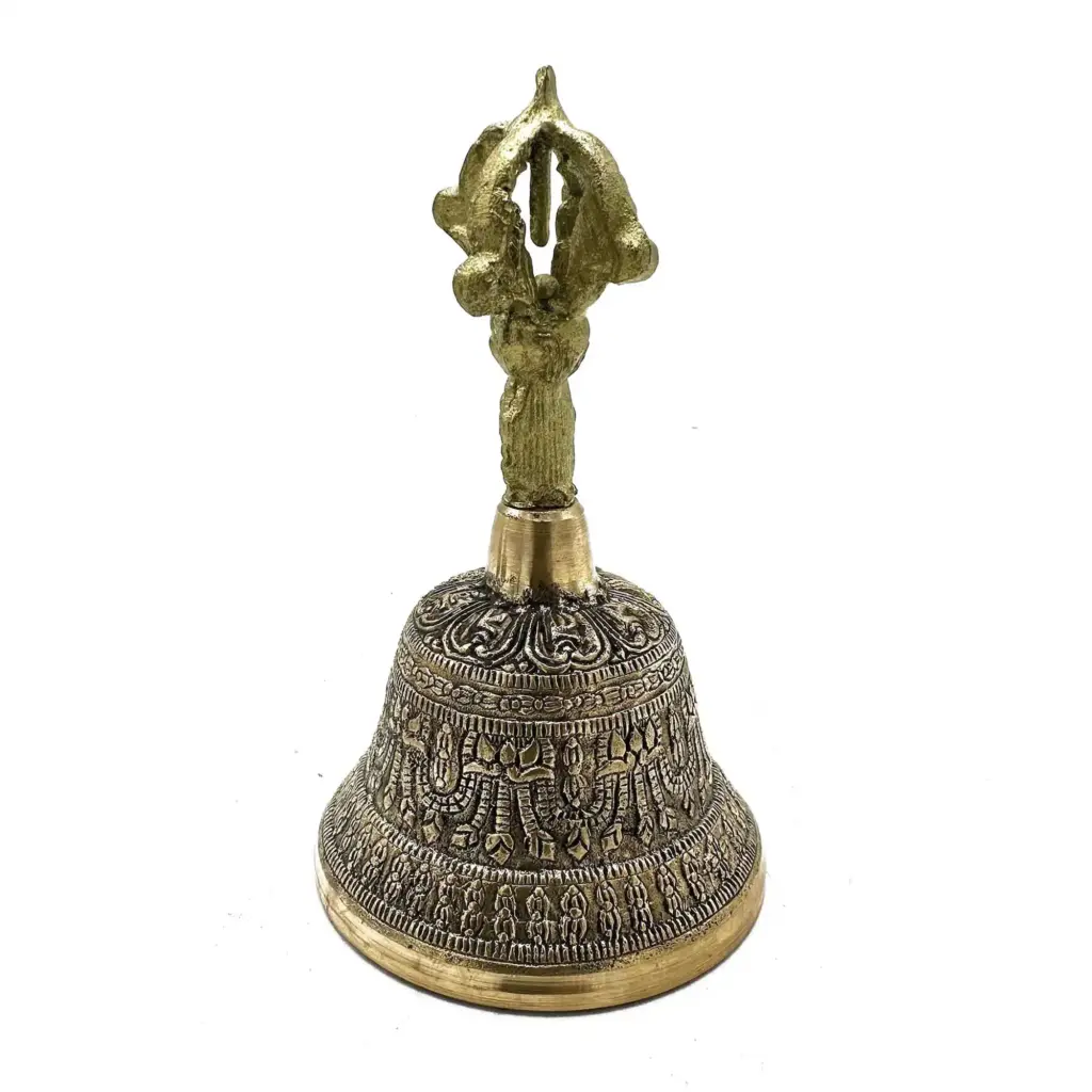 Large Tibetan Tingsha Bell – 8x15cm | www.artisangoods.co.uk