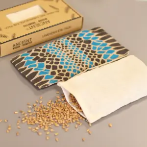 Lavender Natural Cotton and Juco Eye Pillow in Gift Box – Blue Viper | www.artisangoods.co.uk 5