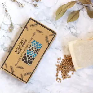 Lavender Natural Cotton and Juco Eye Pillow in Gift Box – Blue Viper | www.artisangoods.co.uk 3