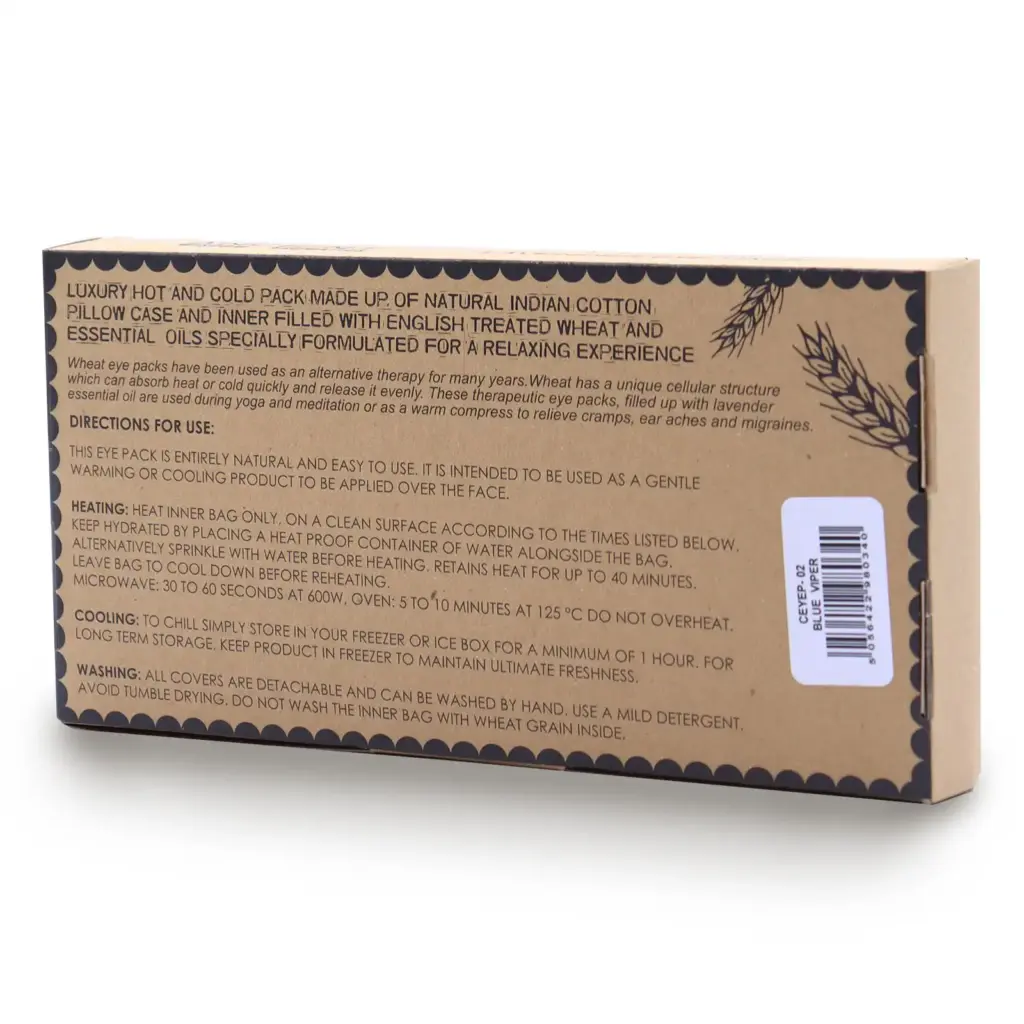 Lavender Natural Cotton and Juco Eye Pillow in Gift Box – Blue Viper | www.artisangoods.co.uk 2 Lavender Natural Cotton and Juco Eye Pillow in Gift Box – Blue Viper | www.artisangoods.co.uk 2