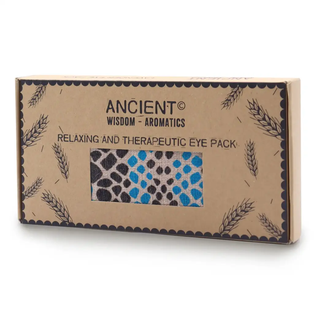 Lavender Natural Cotton and Juco Eye Pillow in Gift Box – Blue Viper | www.artisangoods.co.uk