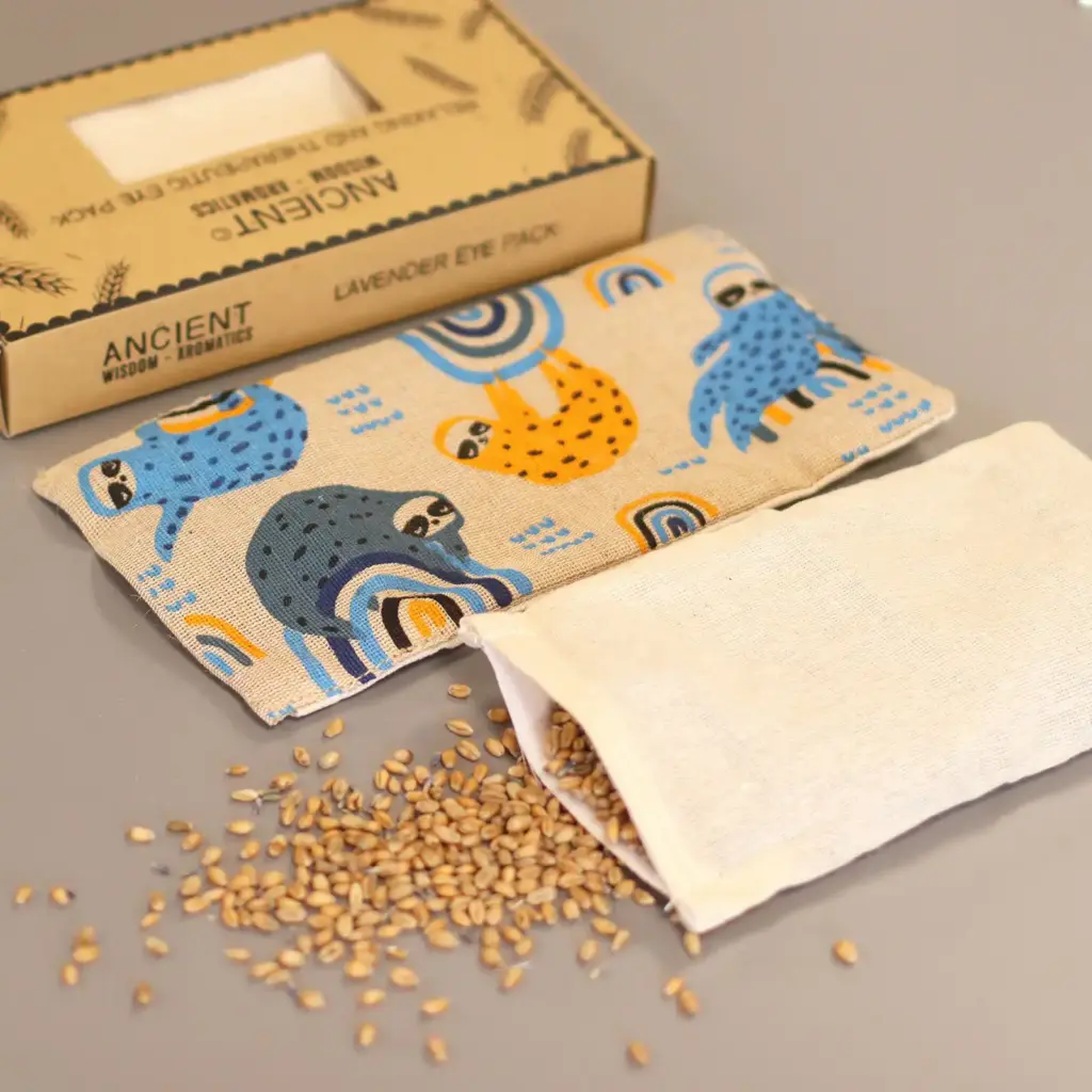 Lavender Natural Cotton and Juco Eye Pillow in Gift Box – Lazy Sloth | www.artisangoods.co.uk 5 Lavender Natural Cotton and Juco Eye Pillow in Gift Box – Lazy Sloth | www.artisangoods.co.uk 5