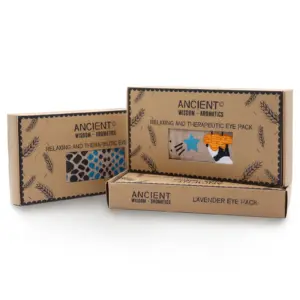 Lavender Natural Cotton and Juco Eye Pillow in Gift Box – Night Leopard | www.artisangoods.co.uk 6