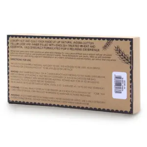 Lavender Natural Cotton and Juco Eye Pillow in Gift Box – Sleepy Panda | www.artisangoods.co.uk 2