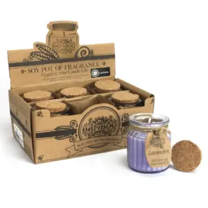 Lavender Soy Pot of Fragrance Candles | www.artisangoods.co.uk 2