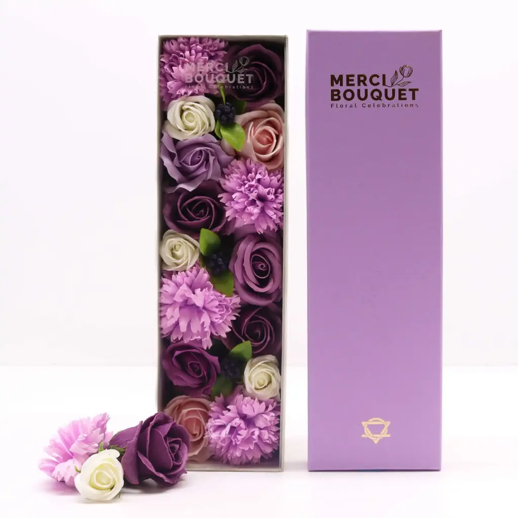 Long Box –  Lavender Rose & Carnation | www.artisangoods.co.uk 2
