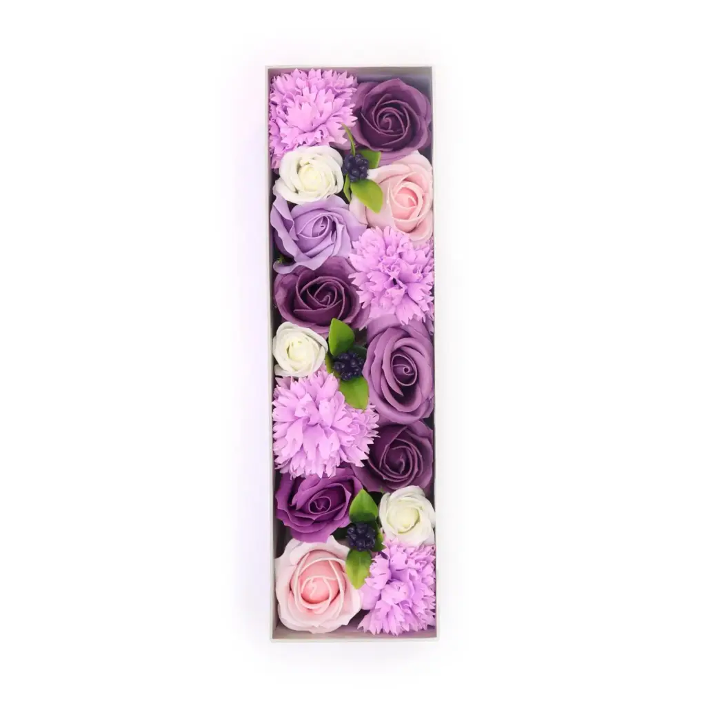 Long Box –  Lavender Rose & Carnation | www.artisangoods.co.uk