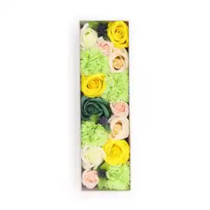 Long Box – Spring Celibrations – Yellow & Greens | www.artisangoods.co.uk 1