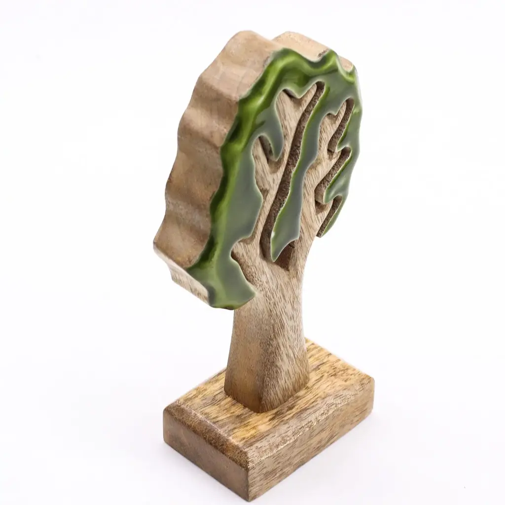 Lost in the Forrest –  Single Tree 3D Wooden Decoration – 20x10cm | www.artisangoods.co.uk 7