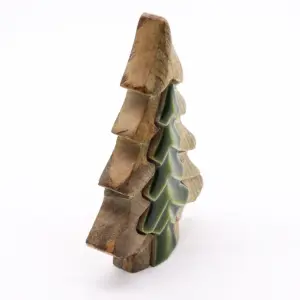 Lost in the Forrest – Small Tree in a Tree Wooden Decoration – 15x10cm | www.artisangoods.co.uk 11