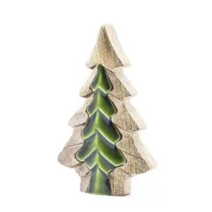 Lost in the Forrest – Small Tree in a Tree Wooden Decoration – 15x10cm | www.artisangoods.co.uk 2