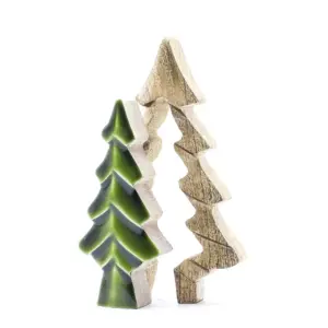 Lost in the Forrest – Small Tree in a Tree Wooden Decoration – 15x10cm | www.artisangoods.co.uk 5