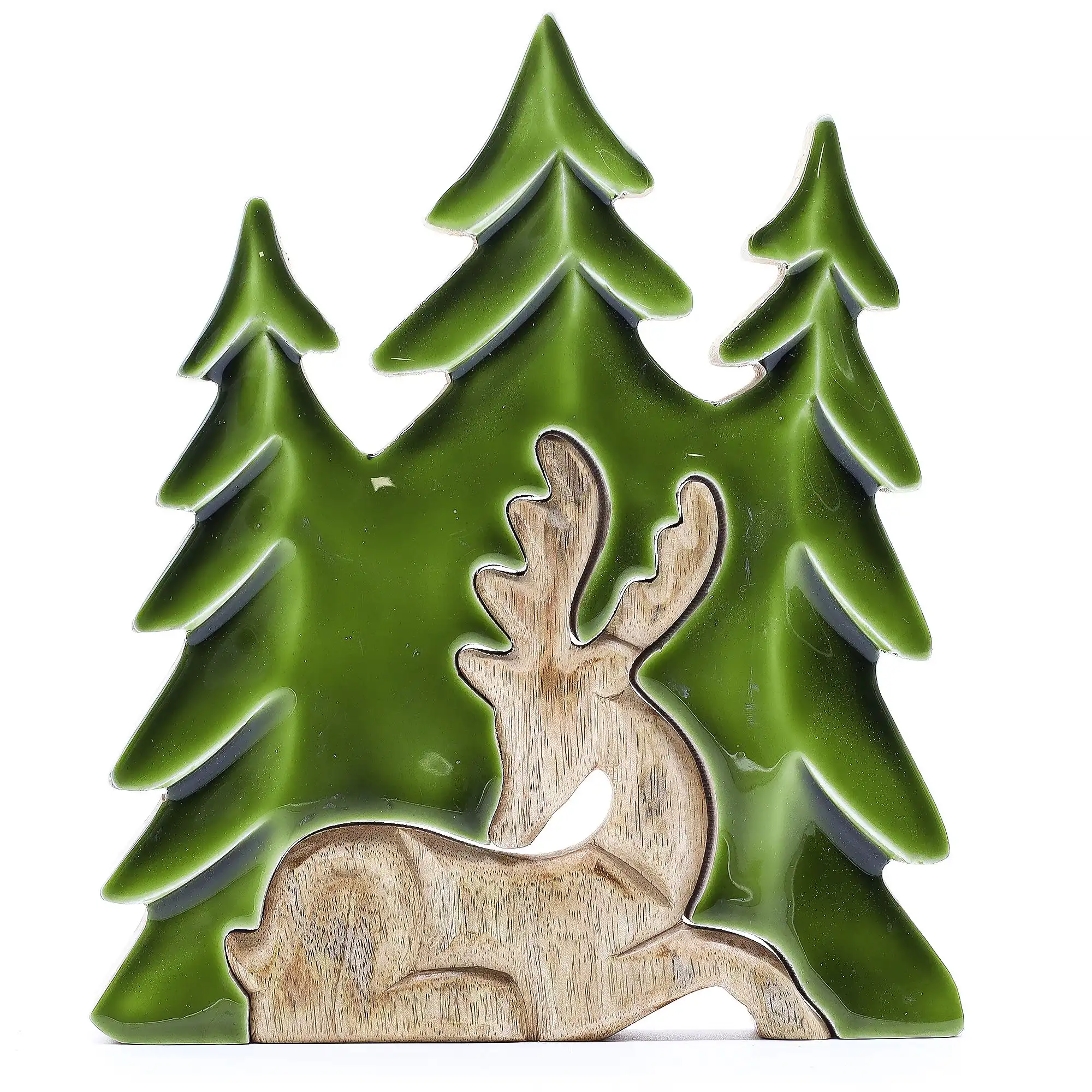 Lost in the Forrest – Stag in the Forrest 3D Wooden Decoration – 23x20cm | www.artisangoods.co.uk 5 Lost in the Forrest – Stag in the Forrest 3D Wooden Decoration – 23x20cm | www.artisangoods.co.uk 4