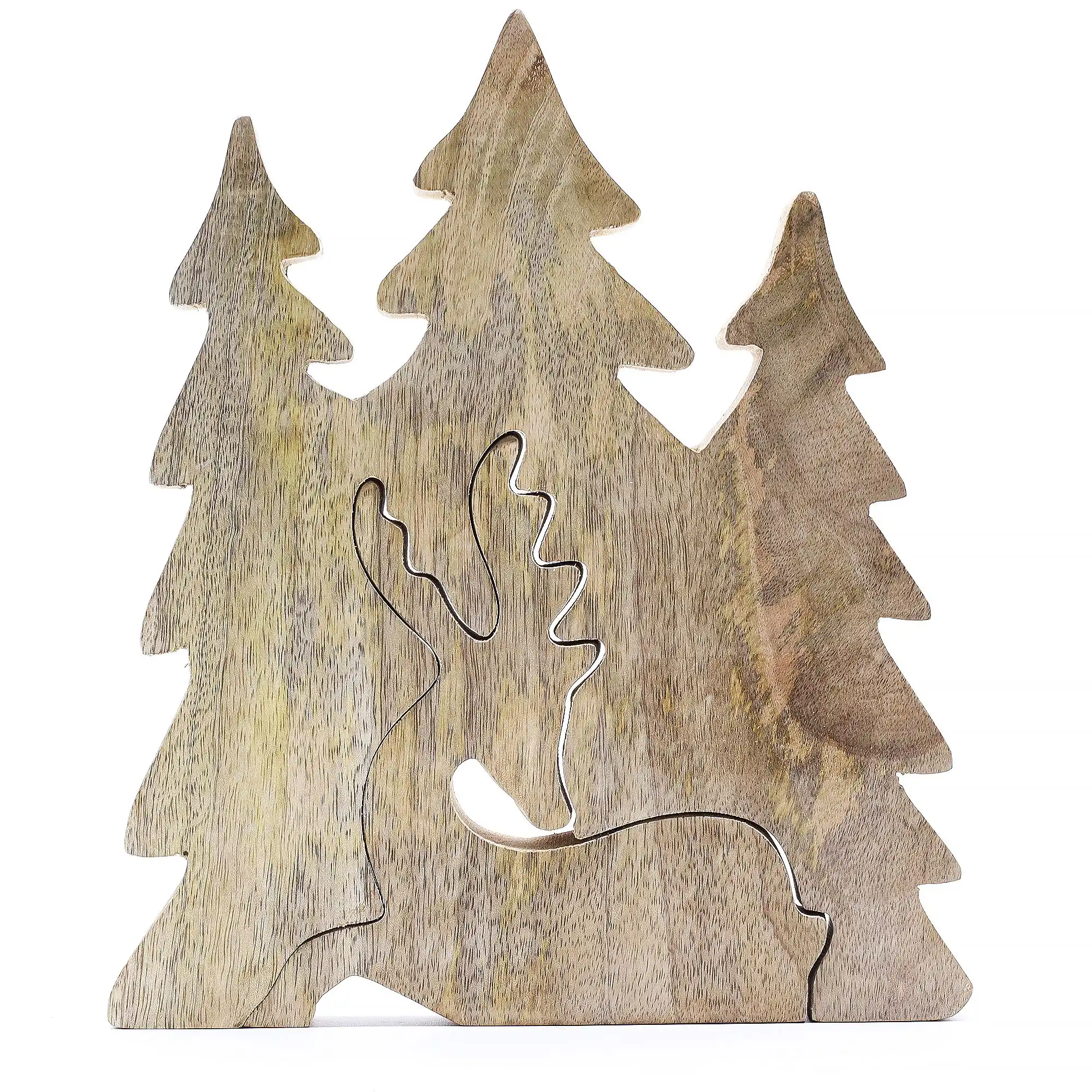 Lost in the Forrest – Stag in the Forrest 3D Wooden Decoration – 23x20cm | www.artisangoods.co.uk 3 Lost in the Forrest – Stag in the Forrest 3D Wooden Decoration – 23x20cm | www.artisangoods.co.uk 2