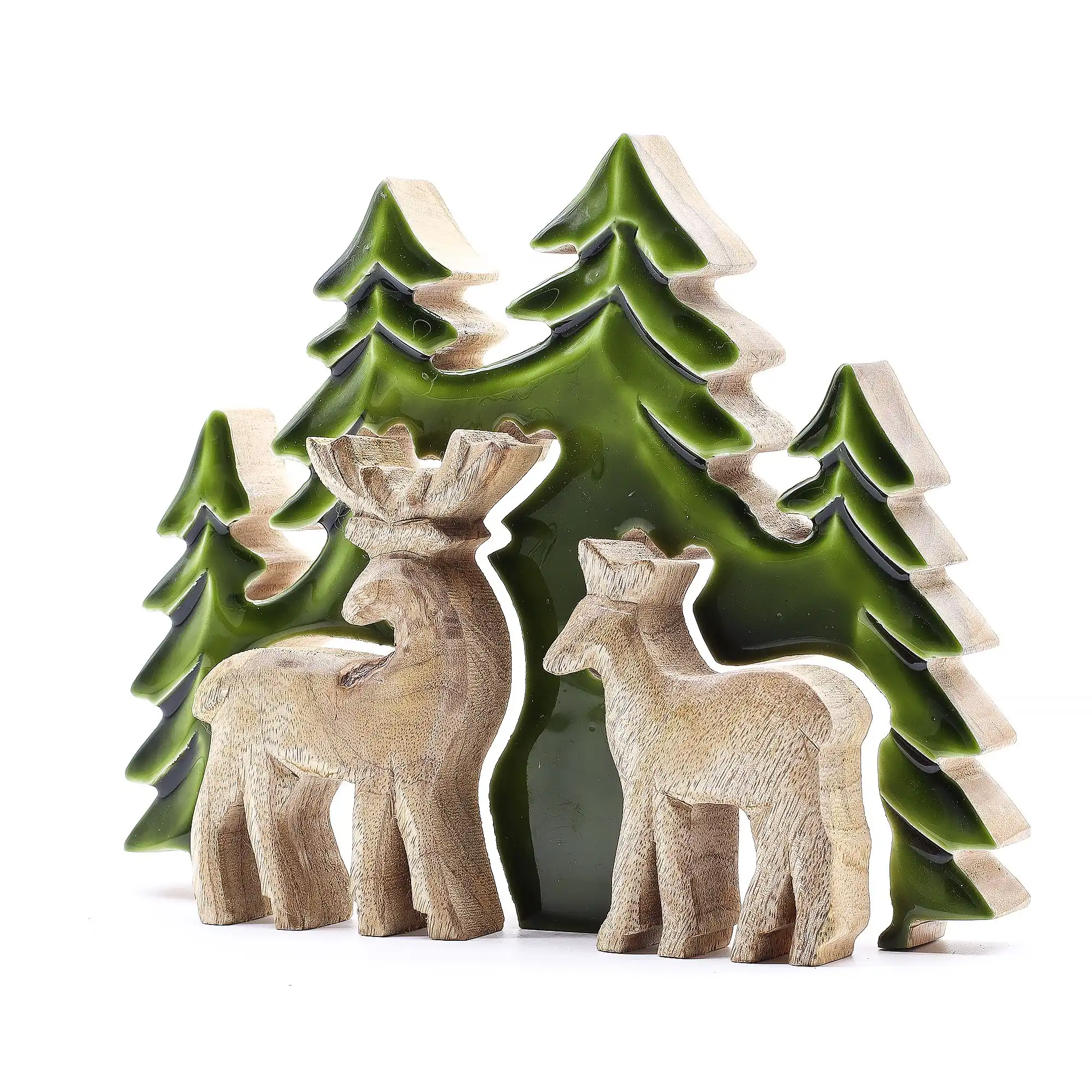 Lost in the Forrest – Two Dear in the Forrest 3D Wooden Decoration – 18x23cm | www.artisangoods.co.uk 3 Lost in the Forrest – Two Dear in the Forrest 3D Wooden Decoration – 18x23cm | www.artisangoods.co.uk 2